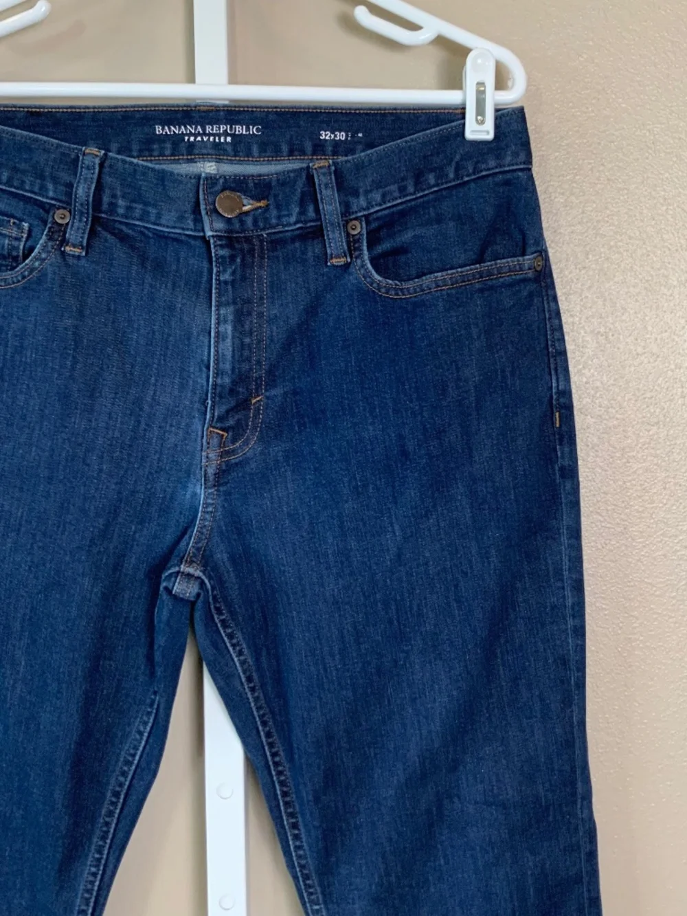 Banana Republic Slim Dry Indigo® Traveler Jean